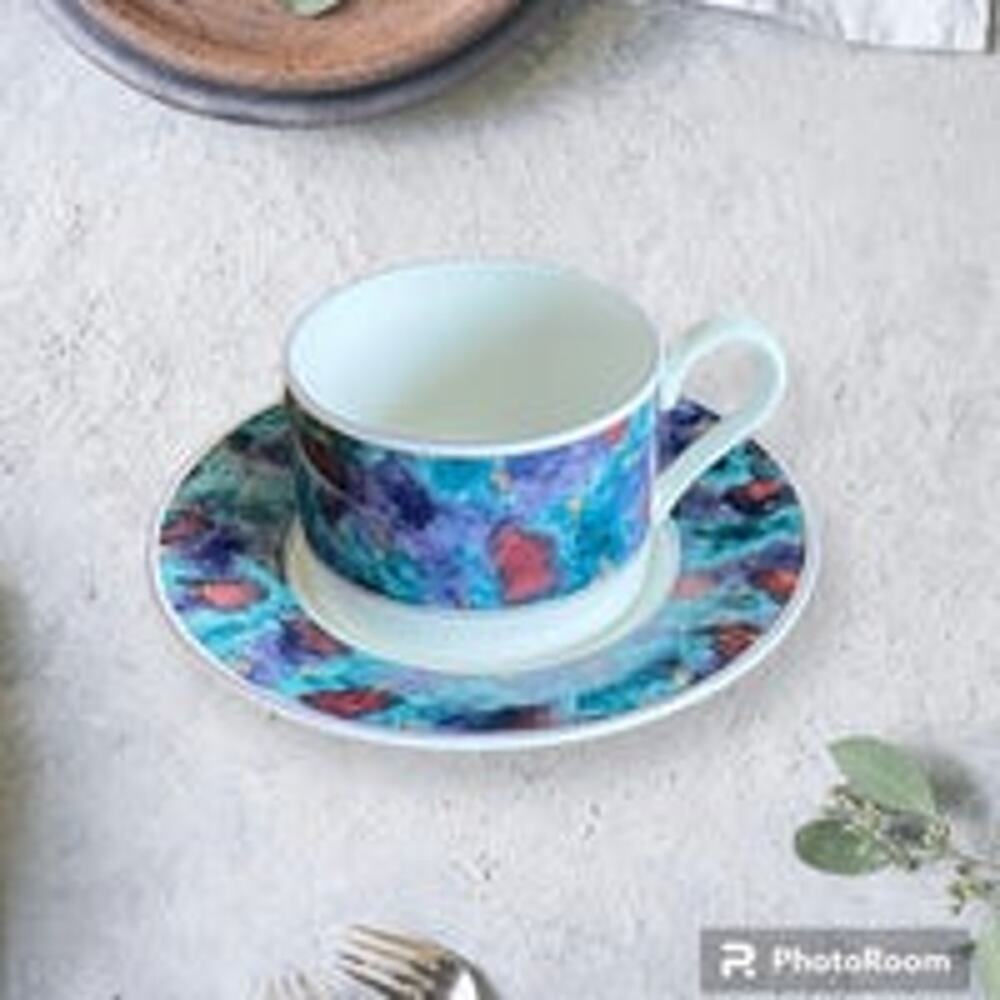 Sango Jewel 353965 Cup and Saucer Set